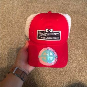 Simply Southern Red Trucker Hat